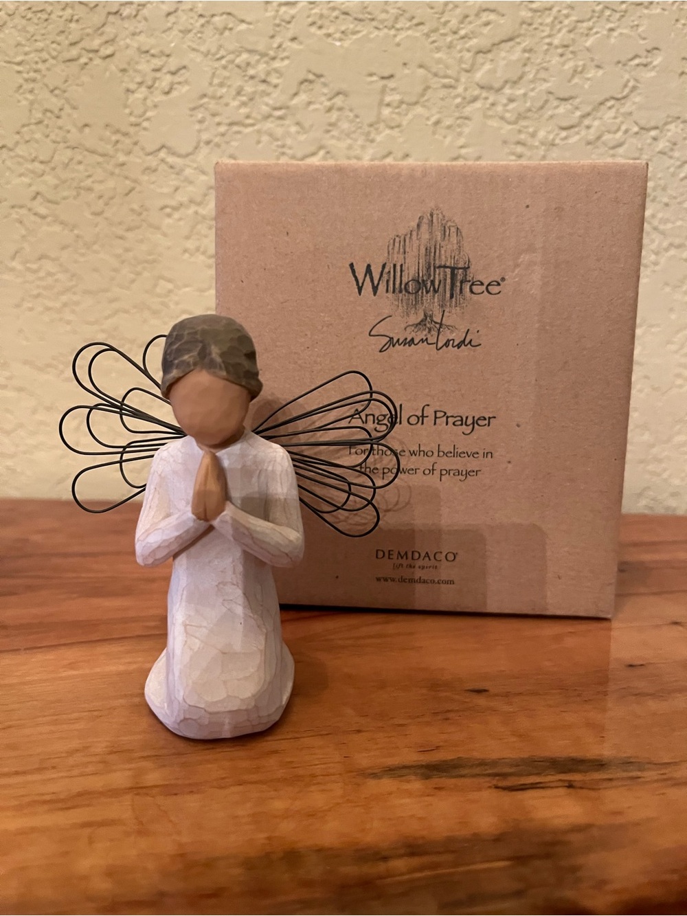 Willow Tree Angel of Prayer Figurine - With Box